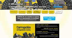 Desktop Screenshot of corrupcionorganismonocivo.com